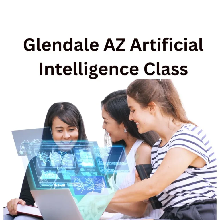 Students participating in a Glendale AZ Artificial Intelligence Class, learning advanced AI skills for career growth