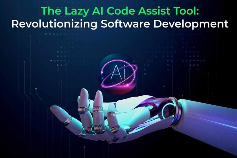 "Efficient coding with The Lazy AI Code Assist Tool for streamlined development and error reduction